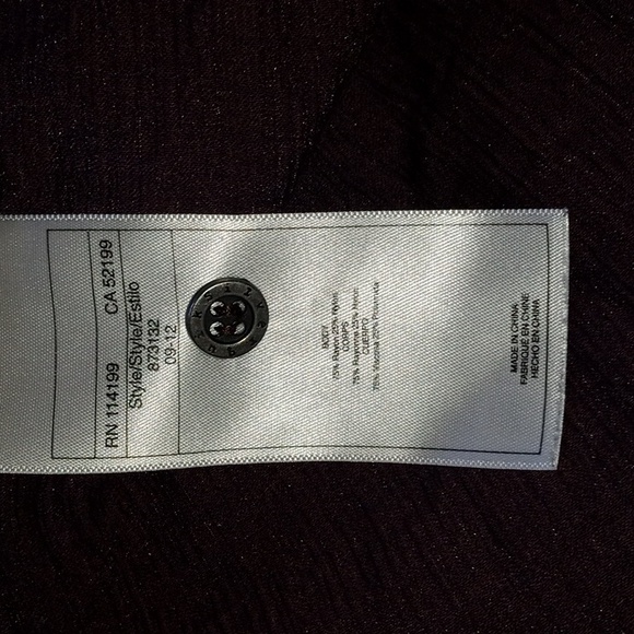 QSW Quicksilver button down blouse - Picture 5 of 6